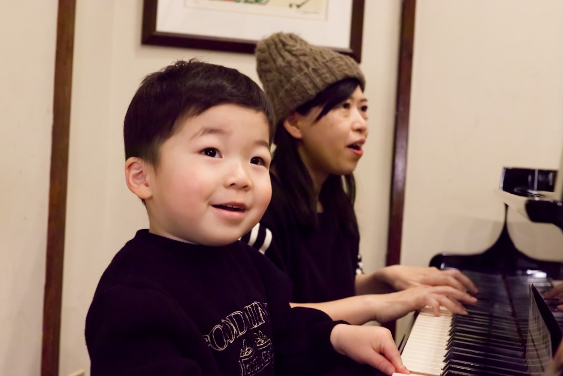 リトミックレッスンの様子